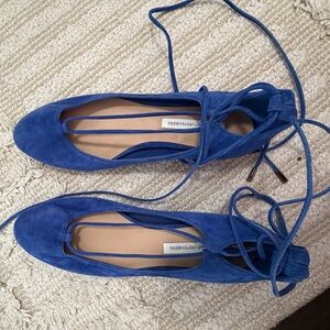 Blue Suede Women's Shoes